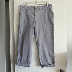 GAP Striped Girlfriend Pants